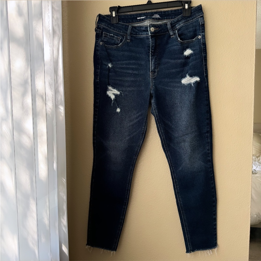 👖 Old Navy High-Rise Rockstar Super Skinny Jeans - Size 12